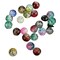 Kitcheniva Crackle Glass Beads Colored DIY Jewelry Making 8mm 100 Pcs